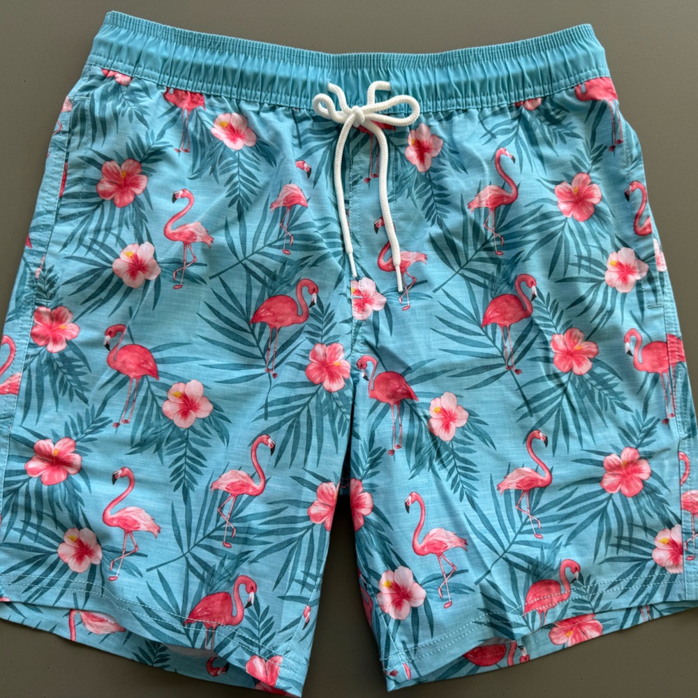 Men’s Flamingo Print Shorts